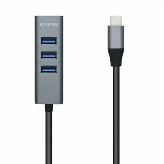 USB-HUB Aisens A109-0508 Grijs (1 Stuks) 1