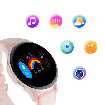 Smartwatch Forever GSM192507 Roze 1,28&quot; 8