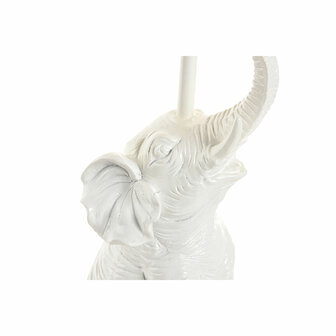 Bureaulamp Home ESPRIT Wit Gouden 50 W 220 V 4