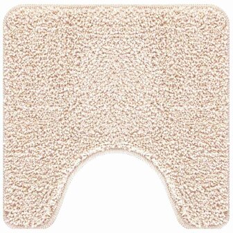 Antislip Badmat met Toilet Cut Cr&egrave;me 50 x 50 cm PP 2