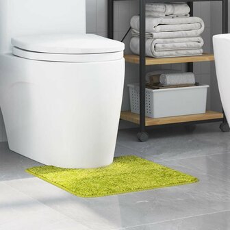 Antislip Badmat met Toilet Cut Groen 50 x 50 cm PP 1