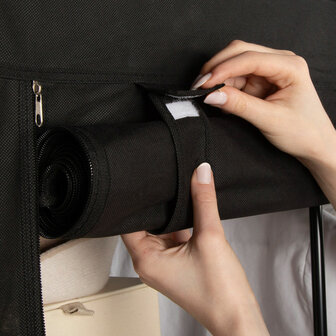 Kledingkast Max Home Zwart 88 X 167 X 45 CM 2 Stuks 4