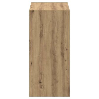 Kledingkast met plank artisanaal eikenkleurig 77 x 48 x 102 cm 6