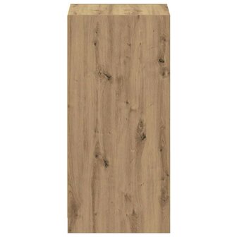 Kledingkast met plank artisanaal eikenkleurig 41 x 48 x 102 cm 6