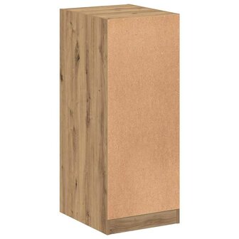 Kledingkast met plank artisanaal eikenkleurig 41 x 48 x 102 cm 7