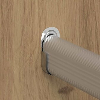 Kledingkast met plank artisanaal eikenkleurig 41 x 48 x 102 cm 9