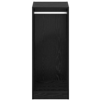 Kledingkast met plank Zwart eiken 41 x 48 x 102 cm Bewerkt hout 5