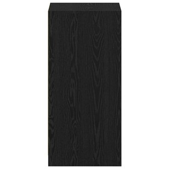 Kledingkast met plank Zwart eiken 41 x 48 x 102 cm Bewerkt hout 6