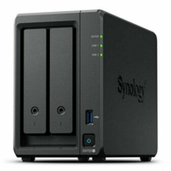 Netwerkopslag NAS Synology DS725+ Zwart AMD Ryzen R1600 2