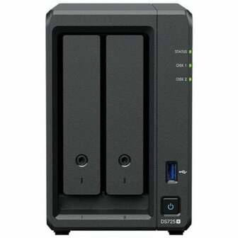 Netwerkopslag NAS Synology DS725+ Zwart AMD Ryzen R1600 8