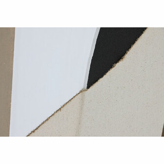 Schilderij Home ESPRIT Bruin Beige Jute polyestyreen Abstract Stads 82 x 3,8 x 102 cm (2 Stuks) 3