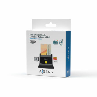 ID/SIP-kaartlezer Aisens ASCR-SN04CSD-BK Zwart 6