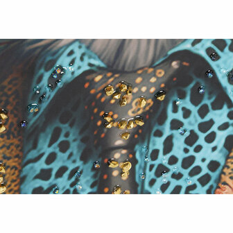 Schilderij Home ESPRIT Koloniaal Leeuw 63 x 3,5 x 93 cm (2 Stuks) 4