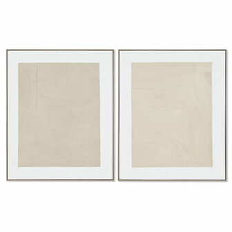 Schilderij Home ESPRIT Abstract Stads 82,3 x 4,5 x 102,3 cm (2 Stuks) 1