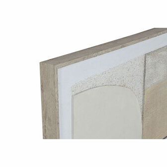 Schilderij Home ESPRIT Bruin Zwart Abstract Stads 82 x 3,8 x 102 cm (2 Stuks) 2