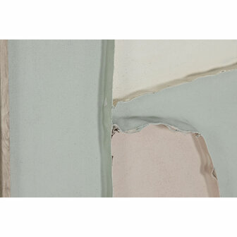 Schilderij Home ESPRIT Groen Beige Abstract Stads 92 x 3,8 x 92 cm (2 Stuks) 3