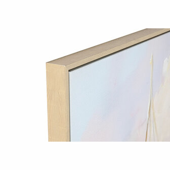 Schilderij Home ESPRIT Blauw Groen Grijs Roze Jacht Mediterrane (2 Stuks) 2