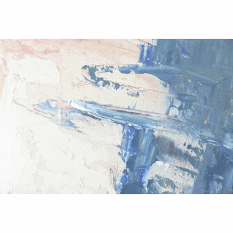 Schilderij Home ESPRIT Blauw Wit Abstract Stads 114 X 6 X 143,5 CM 5