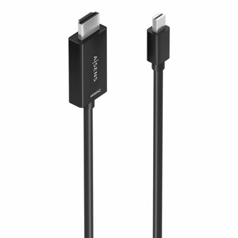 Adapter Mini DisplayPort naar HDMI Aisens A125-0886 Zwart 1 m 1