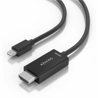 Adapter Mini DisplayPort naar HDMI Aisens A125-0886 Zwart 1 m 3