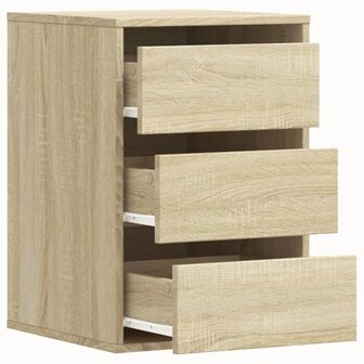 Ladekast 40x41x58 cm bewerkt hout sonoma eikenkleurig 5