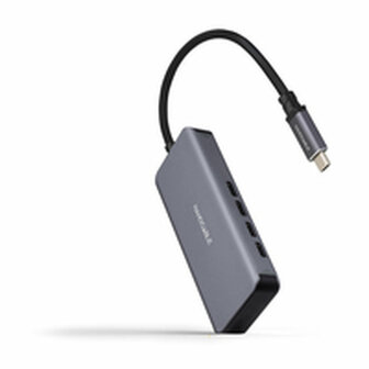 USB-HUB NANOCABLE 10.16.4504 Grijs 2