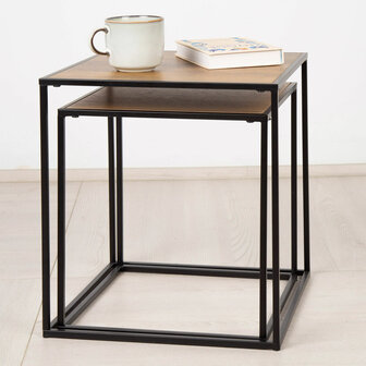 Kapstok Max Home Ijzer Hout MDF (2 Stuks) 5