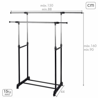 Kapstok Max Home Metaal (2 Stuks) 4