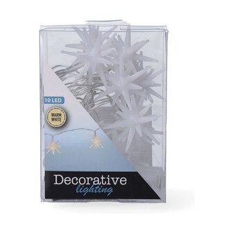 LED lichtsnoer Lumineo Transparant 1 m 1,30 m (Helder wit) 1