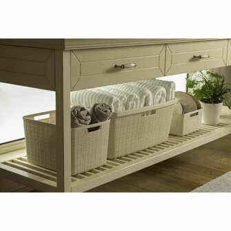 Wasmand Curver Yute Wit Plastic 45 L 4