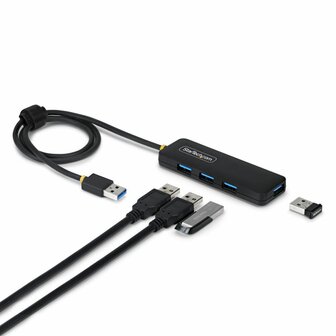 USB-HUB Startech H5A4A-USB-HUB-2 Zwart 3