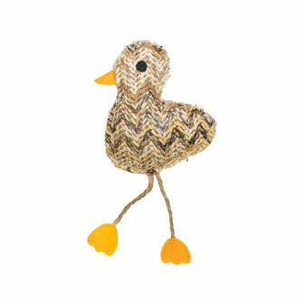 Kattenspeeltje Trixie Eend Geel Bruin 1