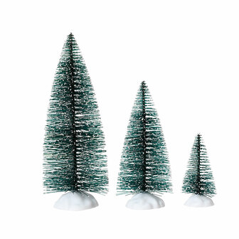 Kerstboom Lumineo Groen Plastic Besneeuwd Pijnboom 10 Onderdelen 1