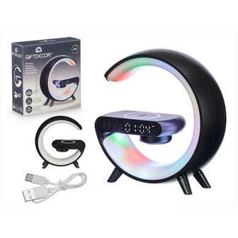 Digitale Tafelklok Gift Decor Zwart 1