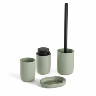 Badset TODAY HOY Groen Plastic Modern 4 Onderdelen (4 Stuks) 1