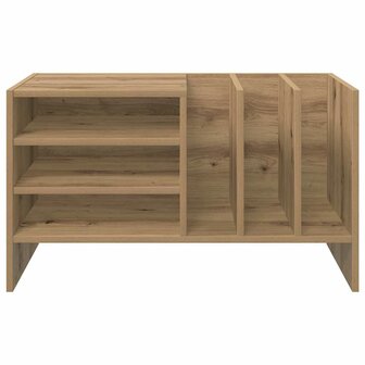 Platenkast Artisan Eiken 78.5 x 35 x 45 cm Bewerkt hout 5