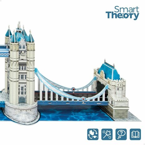 3D puzzel Colorbaby Tower Bridge 120 Onderdelen 77,5 x 23 x 18 cm (6 Stuks) 5