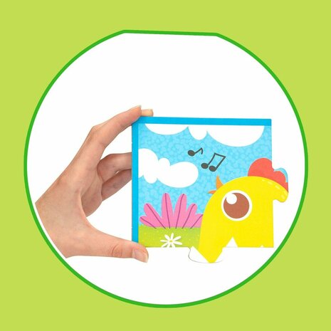 3D puzzel Lisciani 4 Onderdelen 22 x 23 x 1 cm (6 Stuks) dieren 6