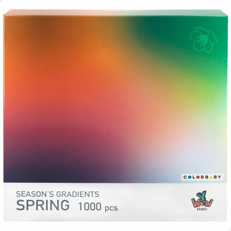 Puzzel Colorbaby Season&apos;s Gradients Spring 68 x 50 cm (6 Stuks) 2
