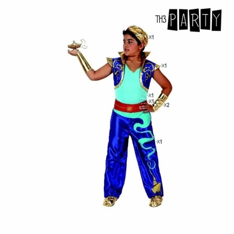 Kostuums voor Kinderen Th3 Party Aladdin Multicolour - Maat: 7-9 Jaar 2