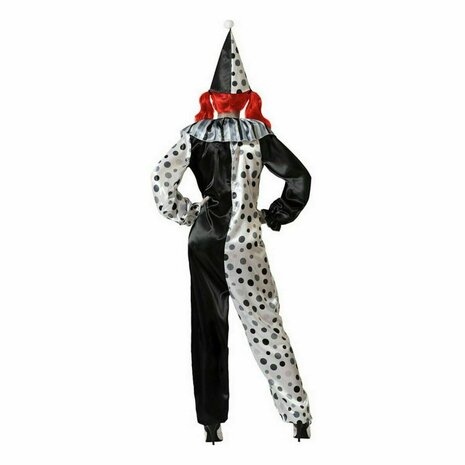 Kostuums voor Volwassenen Grijs Clown Unisex voor volwassenen - Maat: XS/S 8