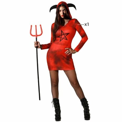 Kostuums voor Volwassenen Demoness XL 1