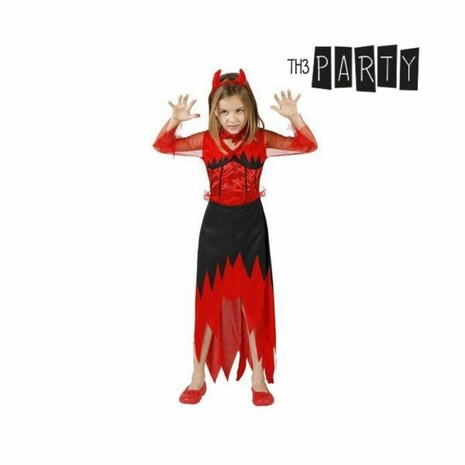 Kostuums voor Kinderen Th3 Party Multicolour Demon (3 Onderdelen) - Maat: 5-6 Jaar 1