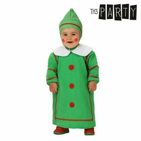 Kostuums voor Baby&apos;s Th3 Party Groen Kerstmis - Maat: 6-12 Maanden 1