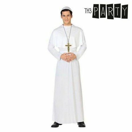 Kostuums voor Volwassenen Pope Paus (3 pcs) - Maat: M/L 1