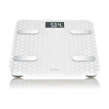 Digitale Personenweegschaal LAICA PS7011 Wit Glas 180 kg 3