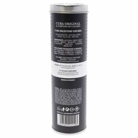 Herenparfum Cuba Milestone 100 ml 4