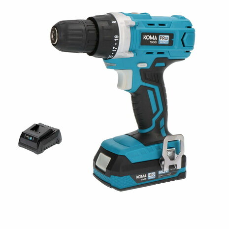 Set met boor en accessoires Koma Tools Pro Series Schroevendraaier 70 piezas 1