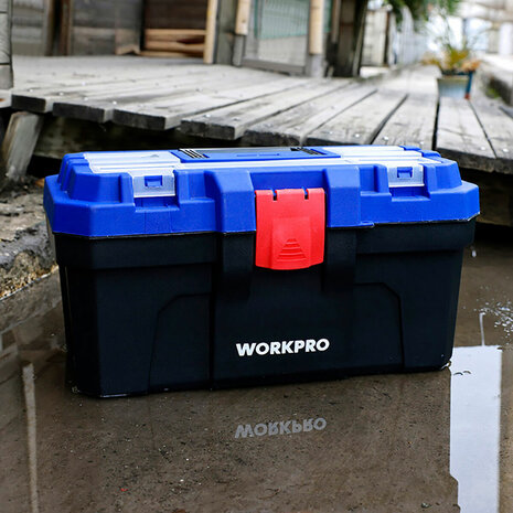 Gereedschapskist Workpro PVC Plastic 41 x 23 x 20,5 cm 6
