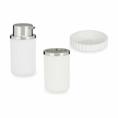Badset Wit Plastic (12 Stuks) 2
